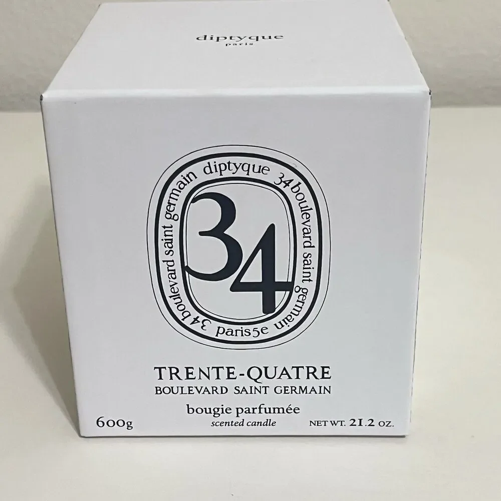 Diptyque 34 Boulevard Saint Germain Trente-Quatre 3-Wick Candle 21.2 oz/600g